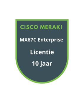 Cisco Meraki Cisco Meraki MX67C Enterprise Licentie 10 jaar