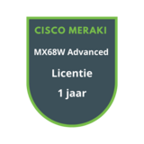 Cisco Meraki Cisco Meraki MX68W Advanced Security Licentie 1 jaar