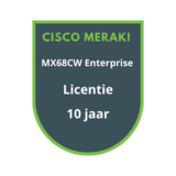Cisco Meraki Cisco Meraki MX68CW Enterprise Licentie 10 jaar