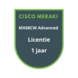 Cisco Meraki Cisco Meraki MX68CW Advanced Security Licentie 1 jaar