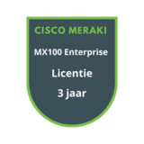 Cisco Meraki Cisco Meraki MX100 Enterprise Licentie 3 jaar