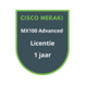 Cisco Meraki Cisco Meraki MX100 Advanced Security Licentie 1 jaar