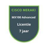 Cisco Meraki Cisco Meraki MX100 Advanced Security Licentie 7 jaar