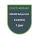 Cisco Meraki Cisco Meraki MX450 Advanced Security Licentie 1 jaar