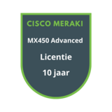 Cisco Meraki Cisco Meraki MX450 Advanced Security Licentie 10 jaar