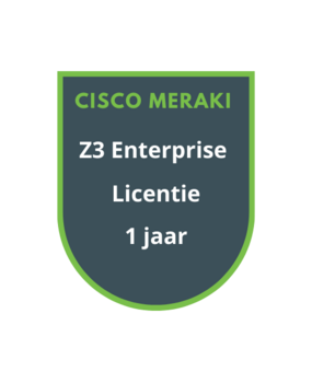 Cisco Meraki Cisco Meraki Z3 Enterprise Licentie 1 jaar