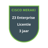 Cisco Meraki Cisco Meraki Z3 Enterprise Licentie 3 jaar