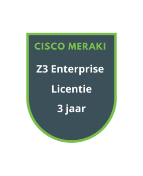 Cisco Meraki Cisco Meraki Z3 Enterprise Licentie 3 jaar