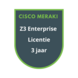 Cisco Meraki Cisco Meraki Z3 Enterprise Licentie 3 jaar