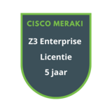 Cisco Meraki Cisco Meraki Z3 Enterprise Licentie 5 jaar