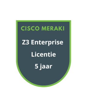Cisco Meraki Cisco Meraki Z3 Enterprise Licentie 5 jaar