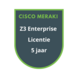 Cisco Meraki Cisco Meraki Z3 Enterprise Licentie 5 jaar