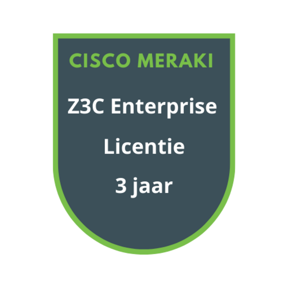 Cisco Meraki Cisco Meraki Z3C Enterprise Licentie 3 jaar