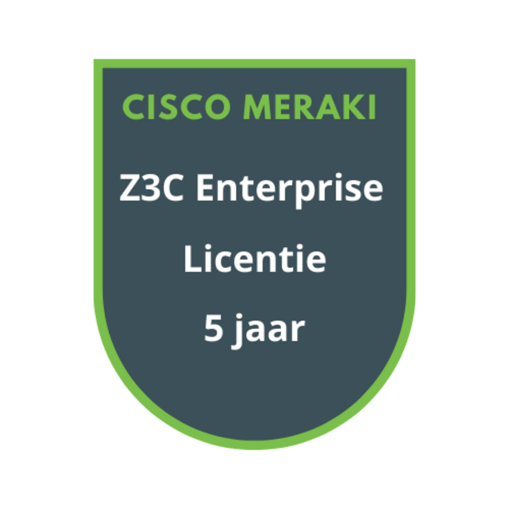 Cisco Meraki Cisco Meraki Z3C Enterprise Licentie 5 jaar