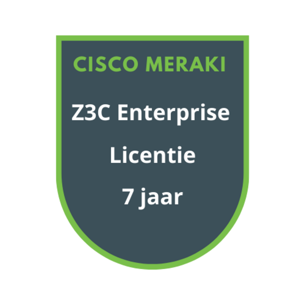 Cisco Meraki Cisco Meraki Z3C Enterprise Licentie 7 jaar