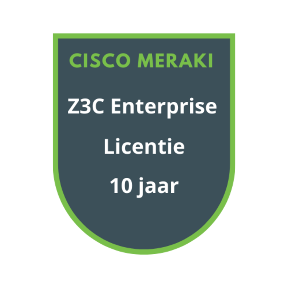 Cisco Meraki Cisco Meraki Z3C Enterprise Licentie 10 jaar