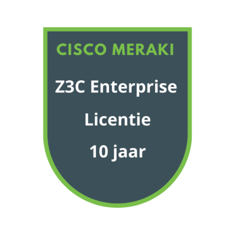 Cisco Meraki Cisco Meraki Z3C Enterprise Licentie 10 jaar