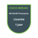 Cisco Meraki Cisco Meraki MS120-8FP Enterprise Licentie 1 jaar