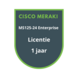 Cisco Meraki Cisco Meraki MS125-24 Enterprise Licentie 1 jaar