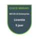 Cisco Meraki Cisco Meraki MS125-24 Enterprise Licentie 5 jaar