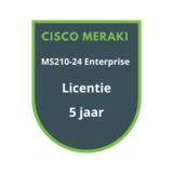 Cisco Meraki Cisco Meraki MS210-24 Enterprise Licentie 5 jaar