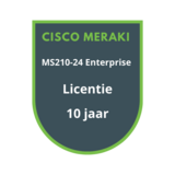Cisco Meraki Cisco Meraki MS210-24 Enterprise Licentie 10 jaar