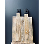 Borrelplank Hout/Black