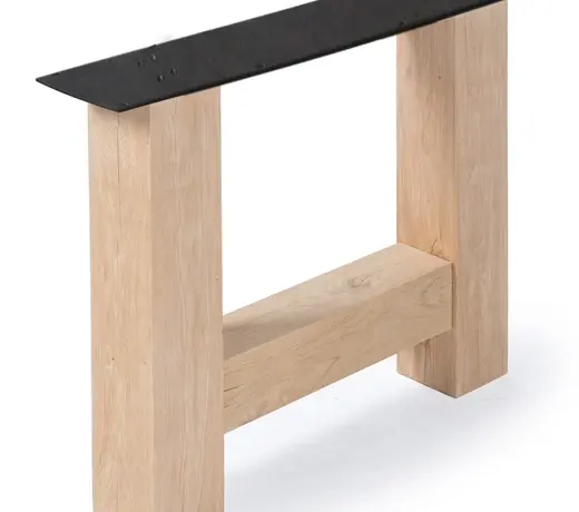 Eikenhouten tafelonderstellen