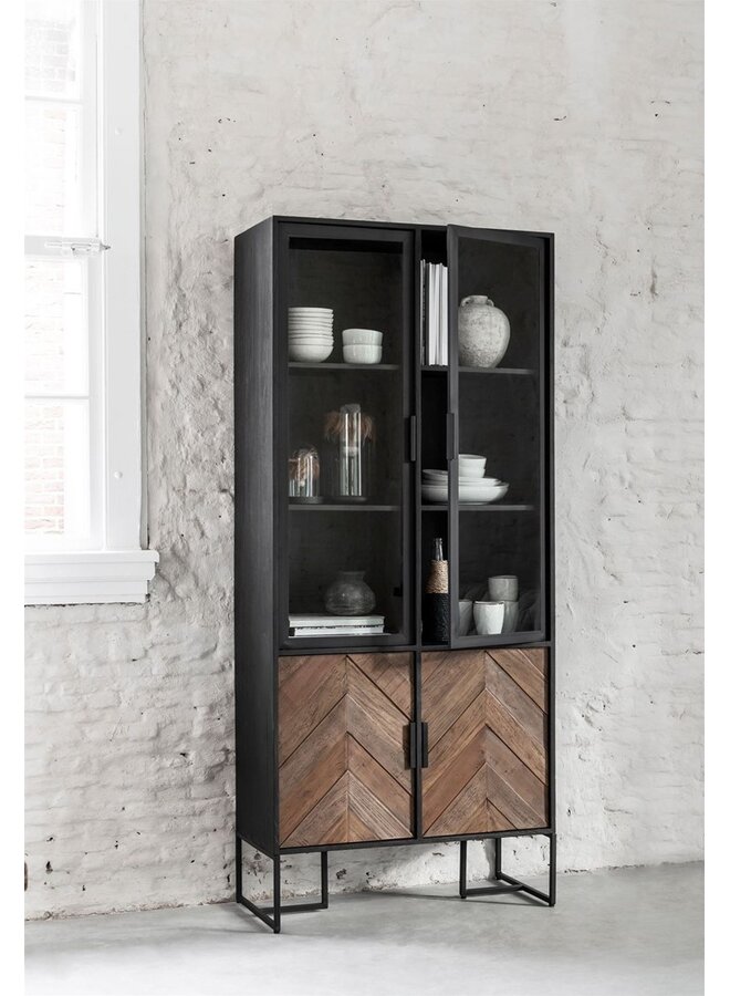 Vitrinekast Criss Cross