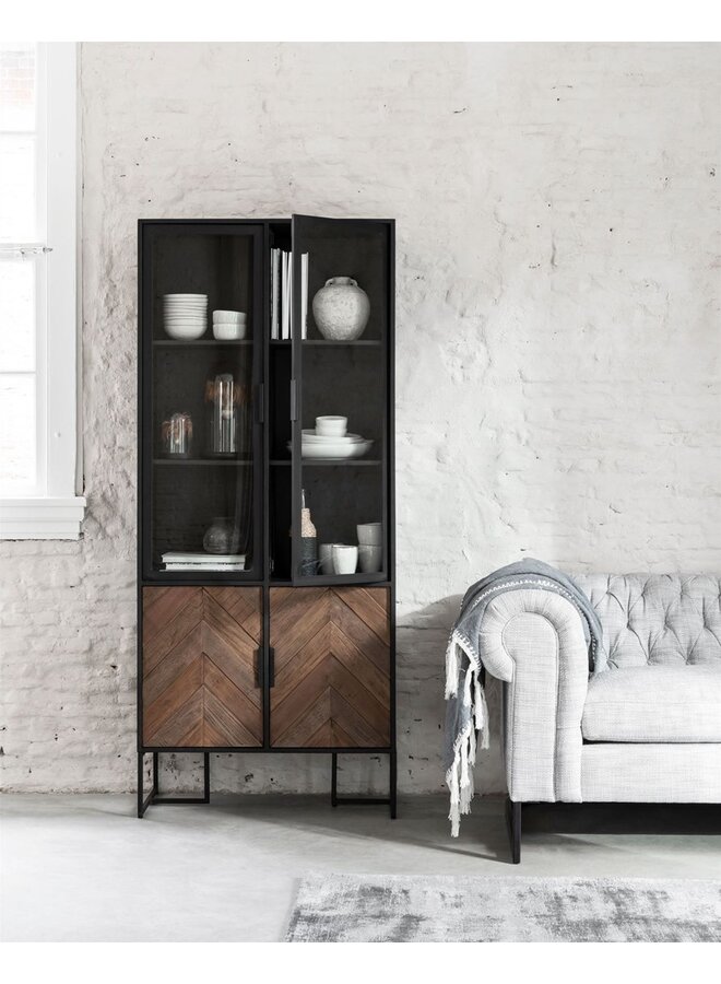 Vitrinekast Criss Cross