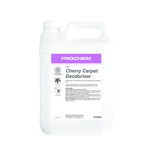 Prochem Cherry Carpet Deodoriser 5ltr