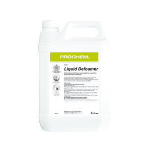 Prochem Prochem Liquid Defoamer - Professional Anti-Foam Concentrate 5ltr