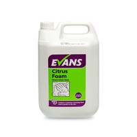 Evans Citrus Foam - Foaming Hand Wash 5ltr