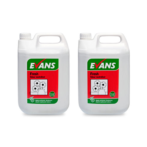 Evans Vanodine International Evans Fresh 5ltr - Odour Neutraliser & Air Freshener
