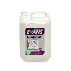 Evans Vanodine International Evans Luxury Silk - Enriched Hand Wash 5ltr