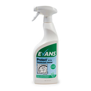 Evans Vanodine International Protect™ R.T.U 750ml - Alkaline Disinfectant Cleaner