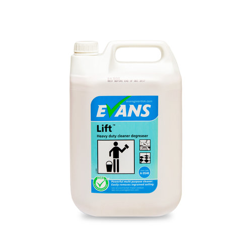 Evans Vanodine International Evans Lift Concentrate - Heavy Duty Cleaner & Degreaser 5ltr