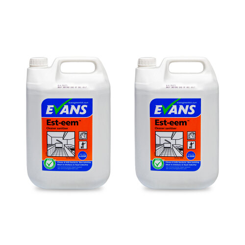 Evans Vanodine International Evans Est-eem™ 5ltr - Concentrate Cleaner Sanitiser