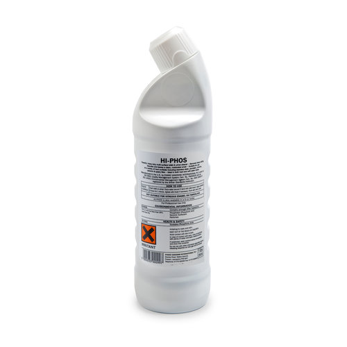 Evans Vanodine International Evans Hi-Phos 1ltr - Heavy Duty Washroom and Toilet Cleaner and Descaler