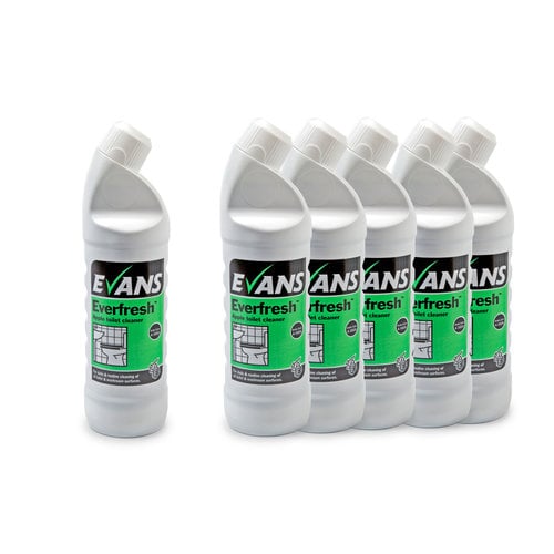 Evans Vanodine International Evans Everfresh Apple 1ltr - Daily Toilet and Washroom Cleaner