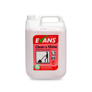 Evans Vanodine International Evans Clean & Shine - Perfumed Floor Maintainer 5ltr