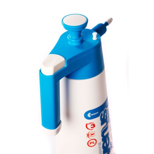 Kwazar Kwazar Venus Pump Up Sprayer 2ltr Blue/White (Viton seals)