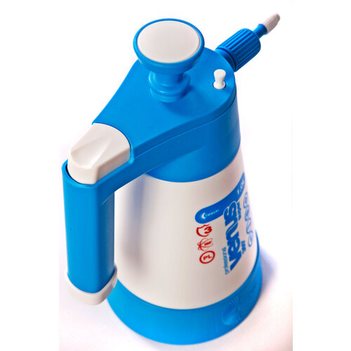 Kwazar Kwazar Venus Pump Up Sprayer 1ltr Blue/White (Viton seals)