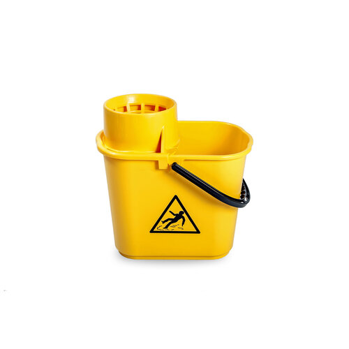 Ramon Hygiene Ramon Optima Mop Bucket 12 Litre - Yellow