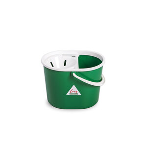 Scot Young Research Ltd Oval Mop Bucket c/w Sieve 7 Litre - Green