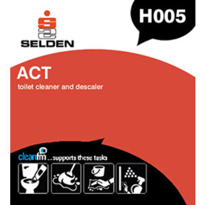 Selden Research UK Ltd Selden Act Original - Stainless Steel Safe Toilet Cleaner 1ltr