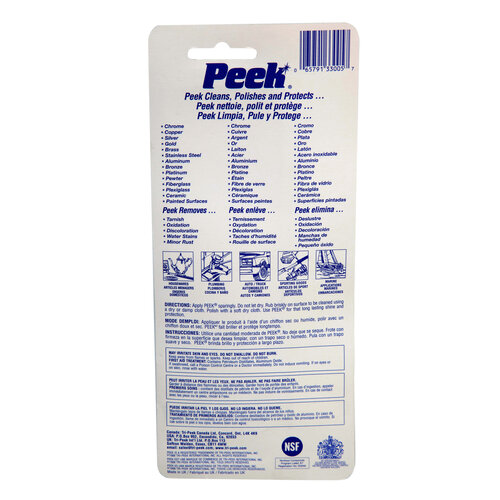 Tri-Peek International ltd Peek Paste Metal Polish 100ml tube