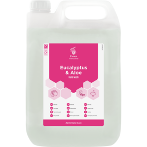 Evans Vanodine International Evans Eucalyptus & Aloe  Hand Wash 5ltr