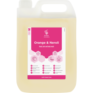 Evans Vanodine International Evans  Orange & Neroli Hand Wash 5ltr