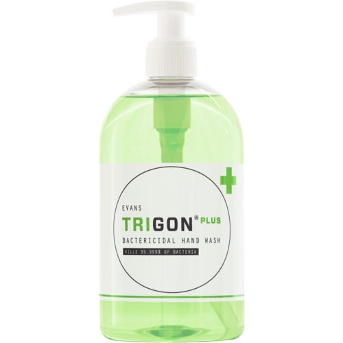 Evans Vanodine International Evans Trigon Plus - Bactericidal, Unperfumed Hand Wash c/w Pump 500ml Evans Vanodine International Evans Trigon Plus - Bactericidal, Unperfumed Hand Wash c/w Pump 500ml